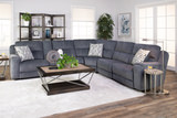 Nyla 6 Piece Power Reclining Modular | HOM Furniture