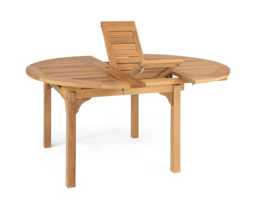 Chelsea II Round Teak Extension Table
