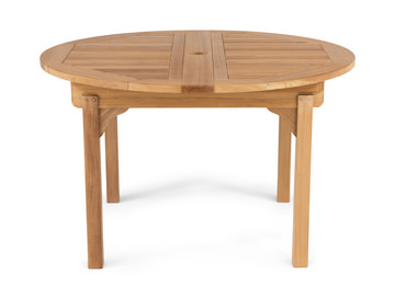 Chelsea II Round Teak Extension Table
