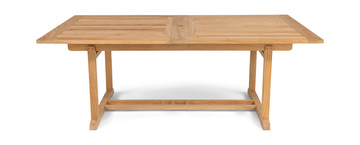 Chelsea Teak Extension Table - 80″ to 115″