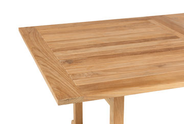 Chelsea Teak Extension Table - 80″ to 115″