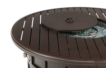 Summit Round Fire Table