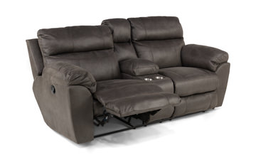 Titan Reclining Loveseat With Console