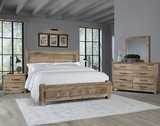 Gable Ridge King Bedroom Suite - Sun Bleached White thumbnail 1