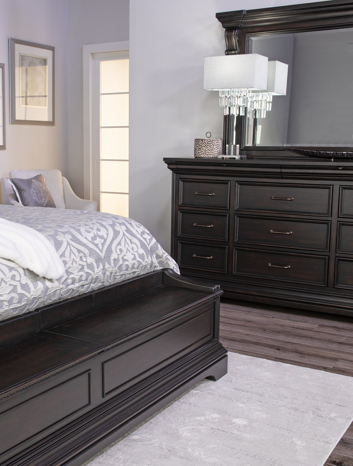 Stockwell Storage Bedroom Suite by Fine HOM Furniture