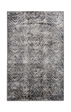 Adore Diamonds Deep Blue/Whitecap - 8′8″ x 11′10″ Area Rug
