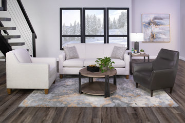 Evolution Pear/Amber Area Rug - 5′3″ X 7′3″