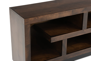 Equinox 60″ Media Console - Tobacco