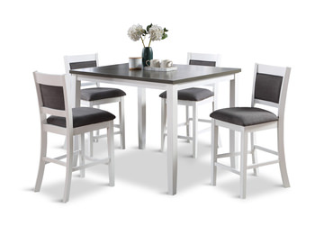 image Crete Counter Table With 4 Stools