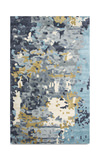 Montane Blue Abstract Area Rug - 8′0″ X 10′0″ thumbnail 1