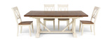 Hamilton II Trestle Table With 4 X Back Side Chairs thumbnail 2