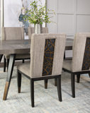 Ashland Table With 4 Upholstered Chairs thumbnail 6
