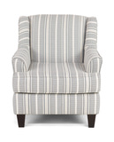 Newton Farmhouse Indigo Accent Chair thumbnail 2