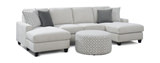 Dawes Sectional With Ottoman thumbnail 1