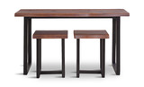 Stokes Console Table With 2 Stools thumbnail 2