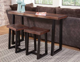 Stokes Console Table With 2 Stools thumbnail 3
