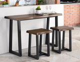 Stokes Console Table With 2 Stools thumbnail 4