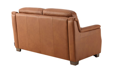 Desi Leather Loveseat