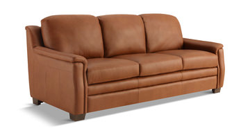 Desi Leather Sofa