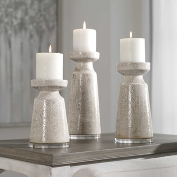 Kyan Candleholders - Set of 3