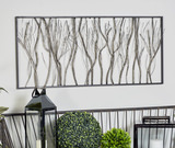 Silver Metal Trees Wall Decor thumbnail 2