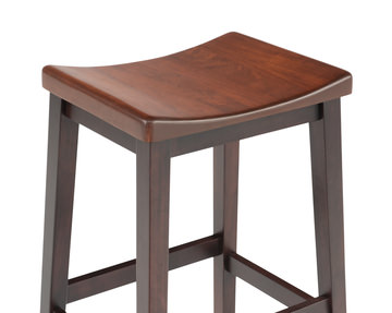 Kady Maple Saddle Seat Bar Stool
