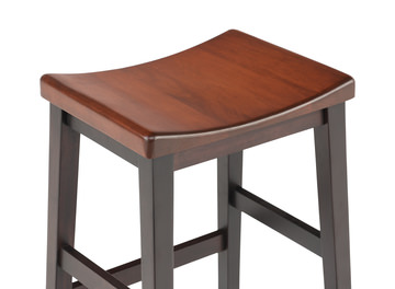 Kady Maple Saddle Seat Counter Stool
