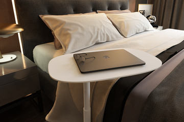 Serif Laptop Stand - Salt