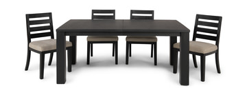 Westwood Leg Table With 4 Ladderback Side Chairs