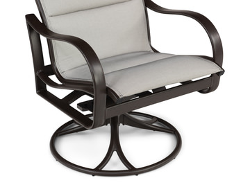 Shoreline High Back Padded Swivel Rocker