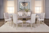 Glimmering Heights Dining Table With 4 Side Chairs And 2 Arm Chairs thumbnail 3