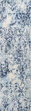 Panache Blue Collage Area Rug - 2′3″ X 7′7″ thumbnail 1