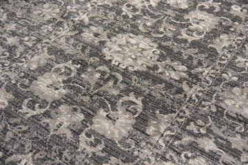 Panache Grey Border Area Rug - 3′3″ X 5′3″