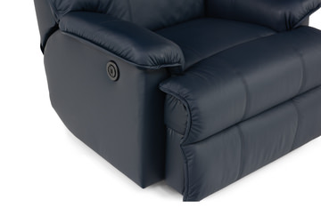 Geneva Leather Power Rocker Recliner