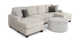 Dawes Sectional With Ottoman thumbnail 1