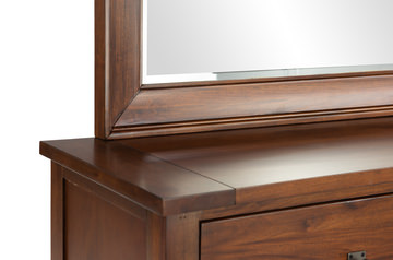 Birk Mahogany Mirror