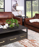 Knox Leather Sofa thumbnail 5