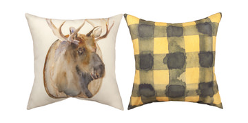 18″ Moose Pillow