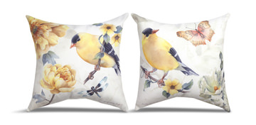 18″ Sunshine Garden Pillow