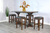 Homestead Grand Pub Table with 4 backless stools thumbnail 2