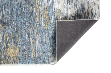 Roxy Blue/Gold Mirage Area Rug - 5′0″ X 7′6″