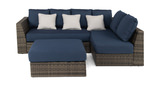 Lexus V 2 Piece Modular Sectional With Ottoman thumbnail 2