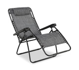 Relaxer Chaise Lounge Chair - Grey thumbnail 1