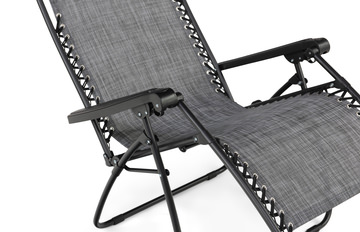 Relaxer Chaise Lounge Chair - Grey