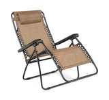 Relaxer Chaise Lounge Chair - Brown thumbnail 1