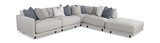 Neval 5 Piece Modular Sectional thumbnail 1