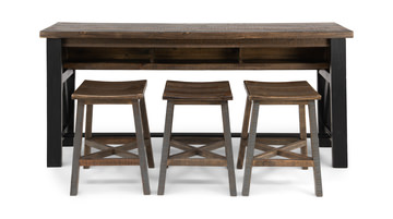 Autumn Sofa Bar Table With 3 Stools
