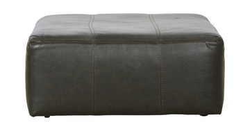 Regula 40″ Cocktail Ottoman - Steel