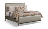 Spool Upholstered Bed thumbnail 1