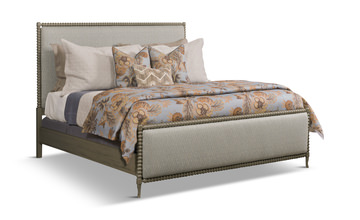 image Spool Upholstered Bed